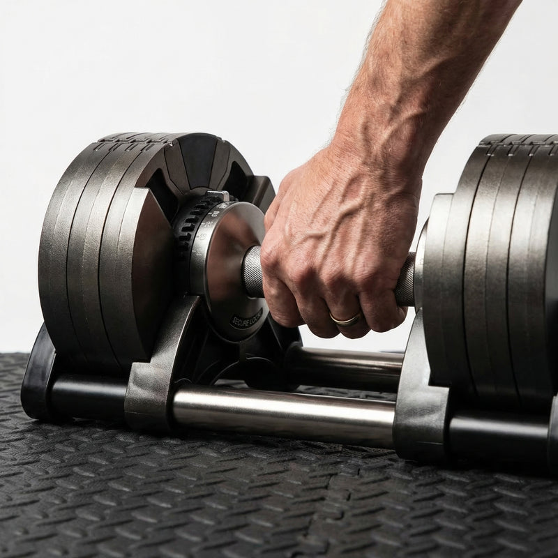 Elite Adjustable Dumbbell Set | All-in-One Strength Training System