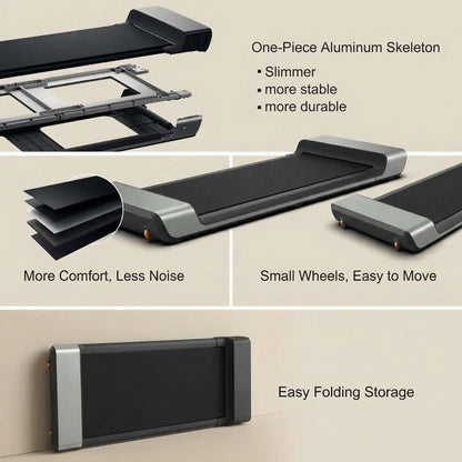 Elite Ultra-Slim Walking Pad | 180° Foldable Under-Desk Treadmill